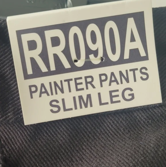 J. Galt Brandy Melville Painter Pants Black Slim Leg Size Small - Picture 7 of 8